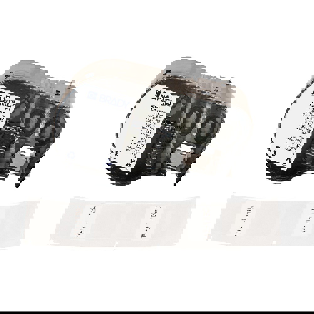 Labels, Ribbons & Tapes; Application: Self-Laminating Labels ; Type: Self-Laminating Labels ; Color Family: White ; Color: Black on White, Clear ; Number Of Labels Per Roll: 110 ; For Use With: BMP41; BMP51; M511